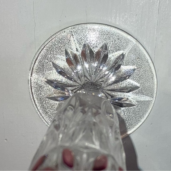 Rare Echt Bleikristall footed vase. - Picture 6 of 7